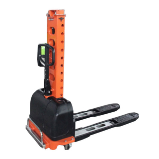 SEMI-ELECTRIC SELF-LIFT STACKER LOAD WEIGHT OF 500KG AND LIFT HEIGHT 1100MM AND 1300MM