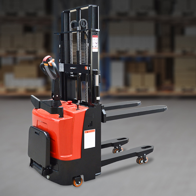 Everlift 1.5ton High-Capacity Electric Power Dual Lift Narrow Aisles Pallet Stacker with CE Certification