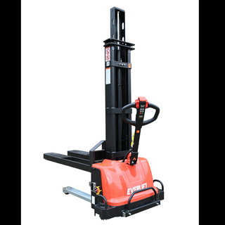 Everlift 1300KG 1500KG Customized Height Self Lifting Stacker Self-loading Electric Forklift