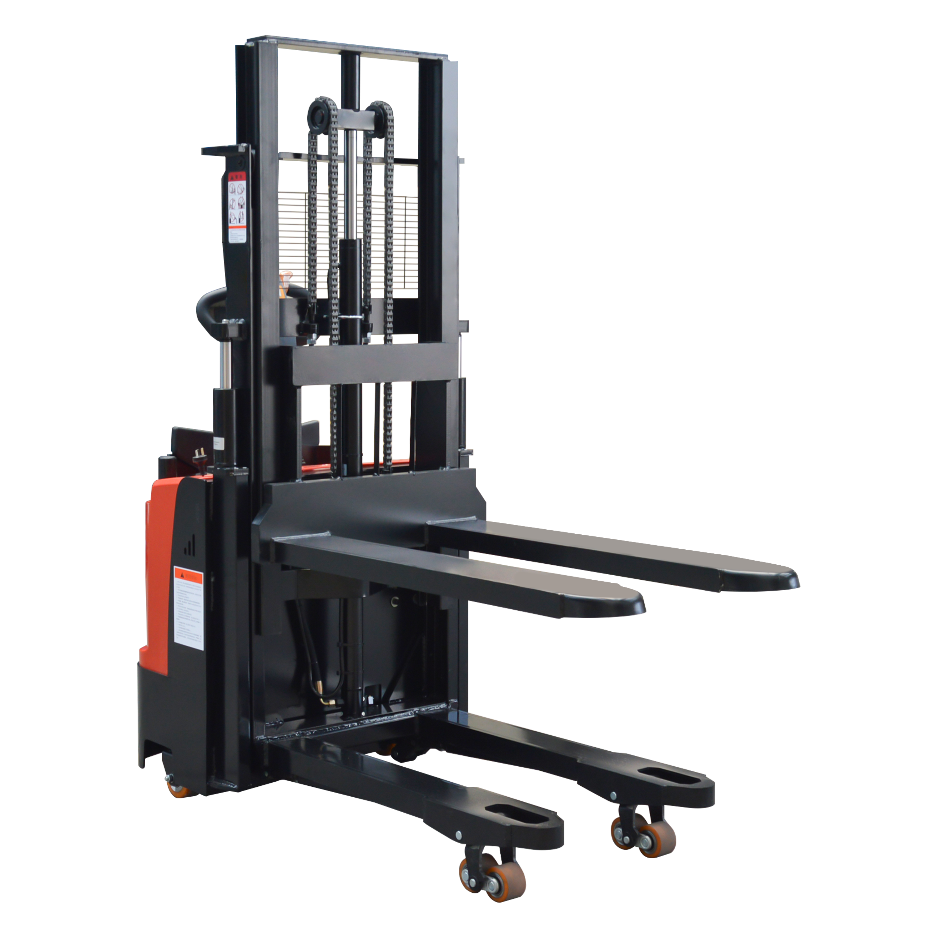 Everlift 1.5ton High-Capacity Electric Power Dual Lift Narrow Aisles Pallet Stacker with CE Certification