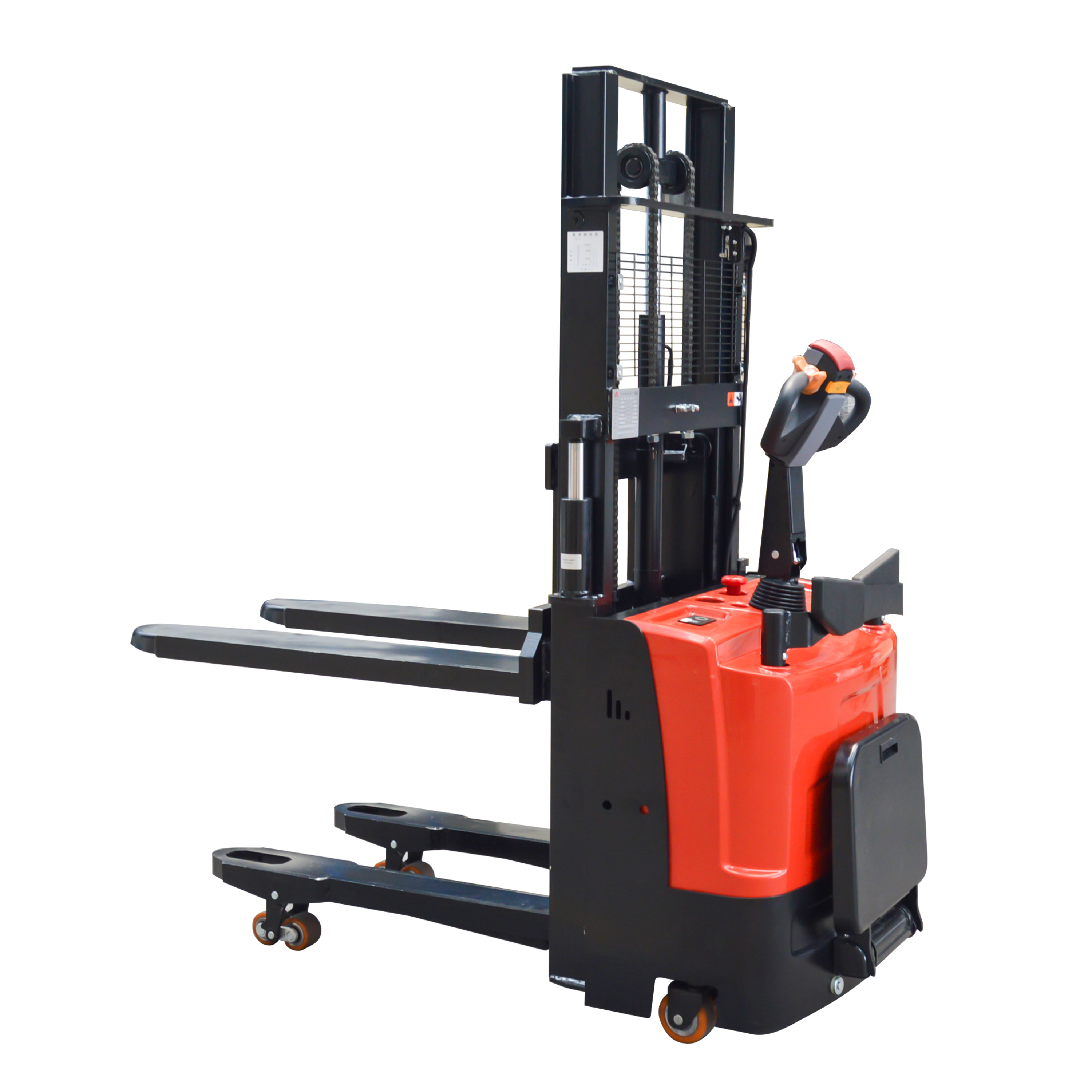 Everlift 1.5ton High-Capacity Electric Power Dual Lift Narrow Aisles Pallet Stacker with CE Certification