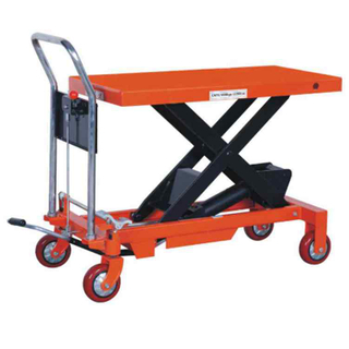 Manual Move Platform Car Single Scissor Lifting Platform Table PT-1000B