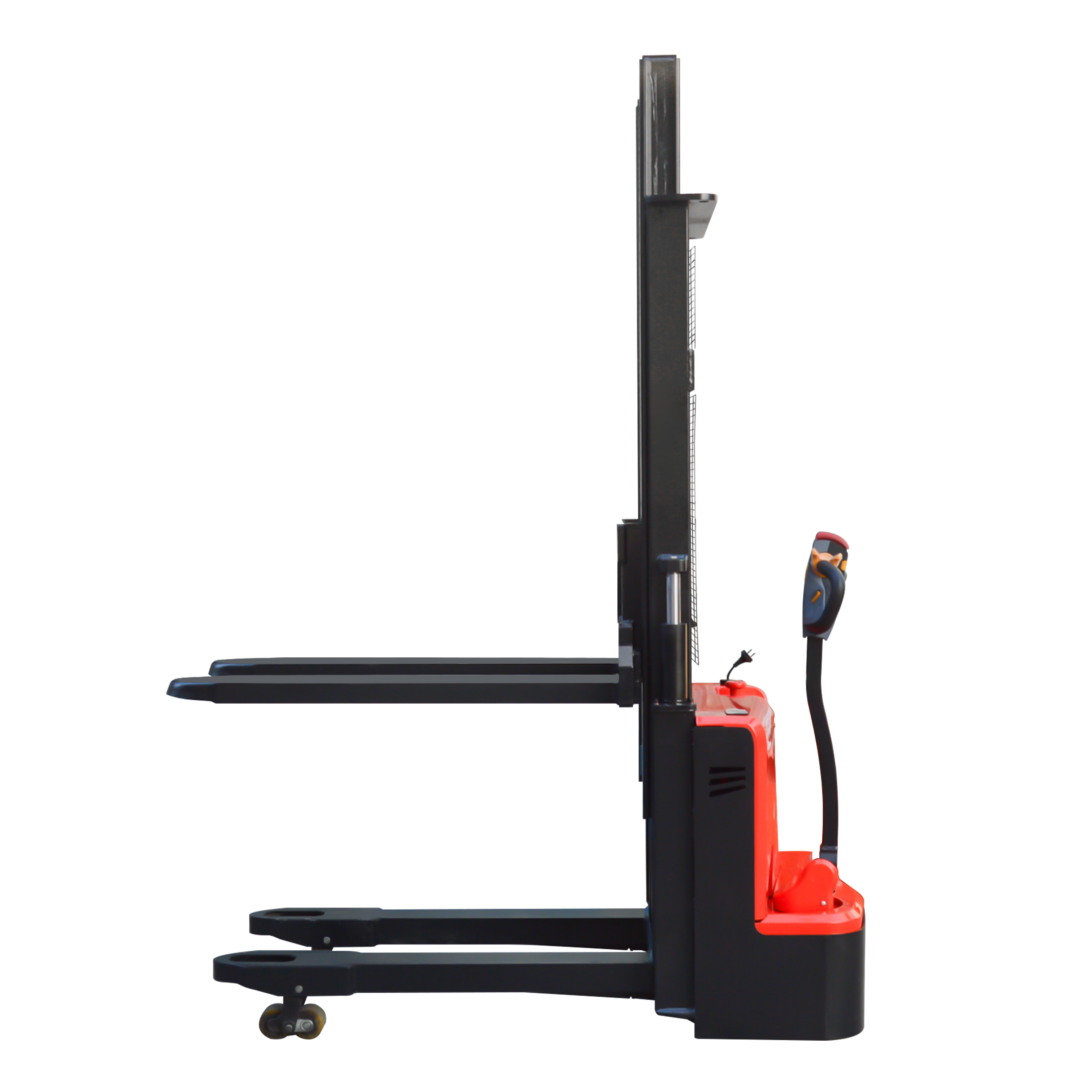Everlift 1200KG 1500KG 1.6-3.5M Dobule Lifting Electric Walkies Pallet Stacker Forklift
