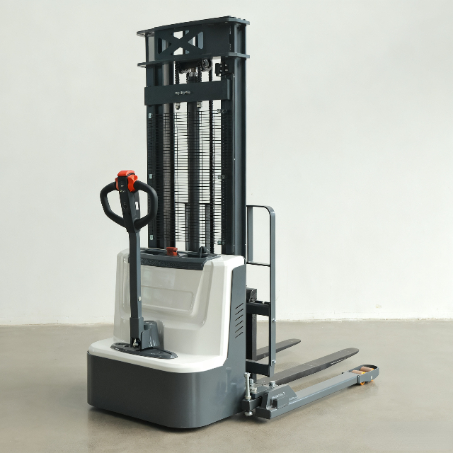 Everlift ELES-12J ELES-15J CE Certified 1.5 Ton Dual Lift Electric Pallet Stacker with Lithium Battery OEM Manufacturer