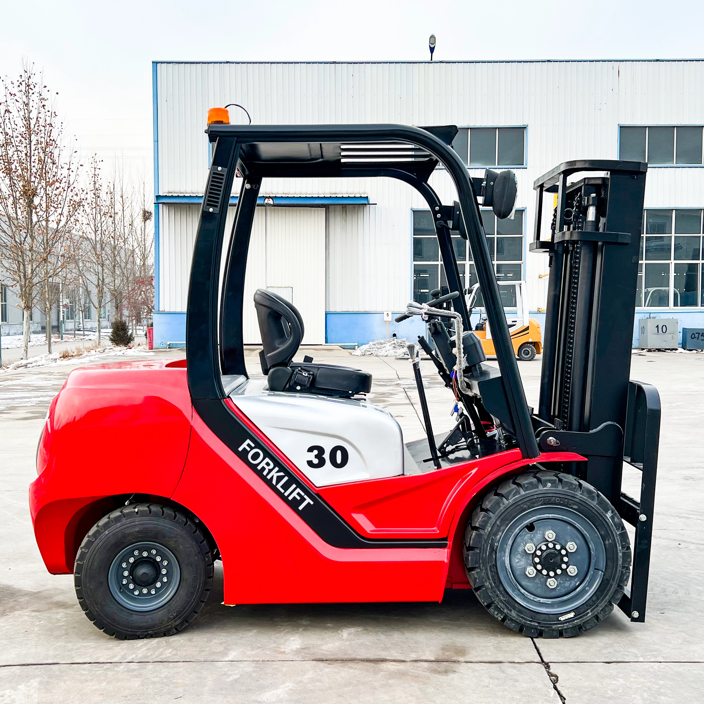 Everlift 3Ton 3.5Ton 3-6.5M Lifting Height Diesel Forklift for Port/Construction Wholesale