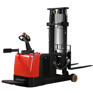 Everlift 3-6M 1.2T-2T Narrow Channels Pallet Lifter Battery Powered Reach Stacker Forklift
