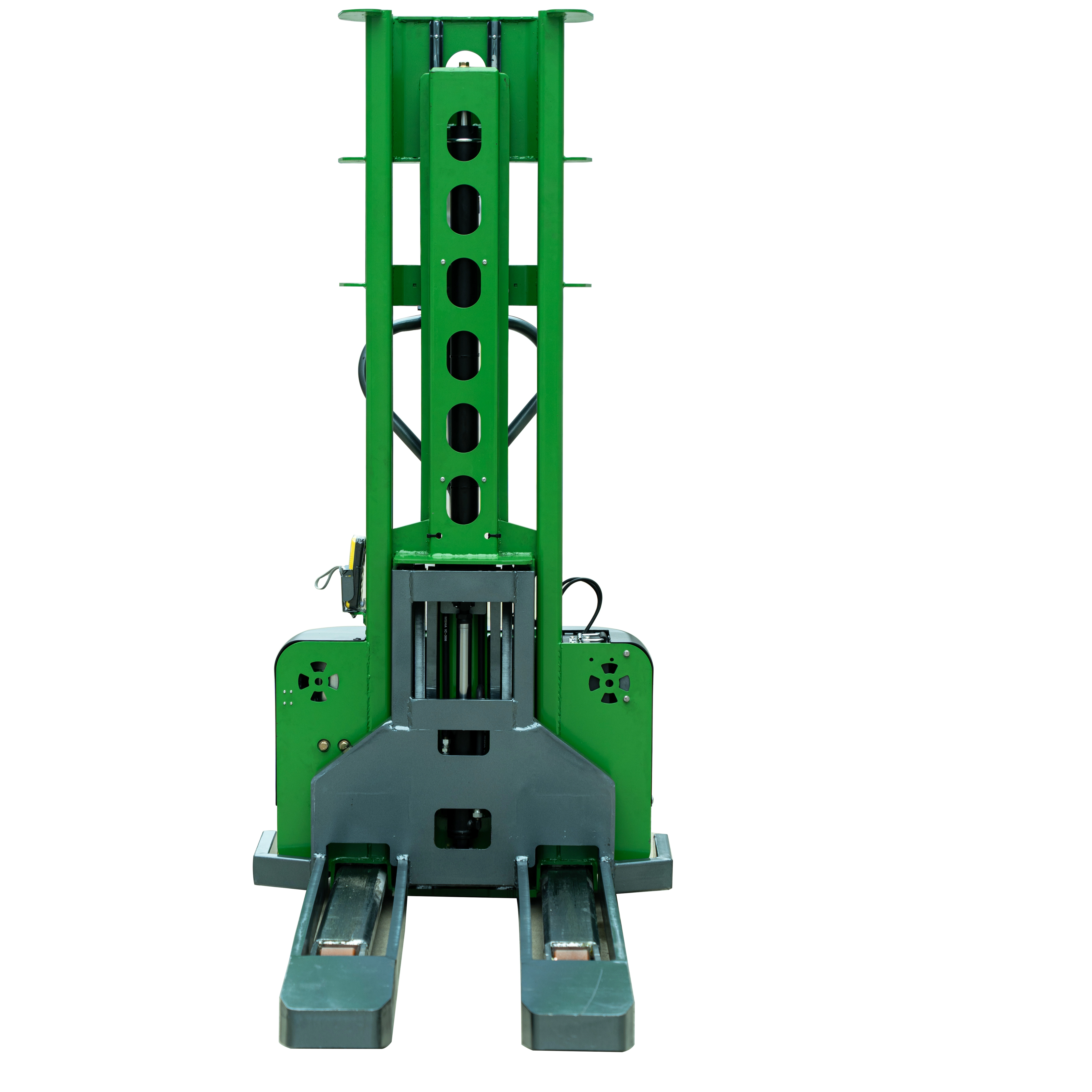 ELES-15D SEMI-ELECTRIC Self-lifting Electric Stacker 1.5 ton single scissor forklifts