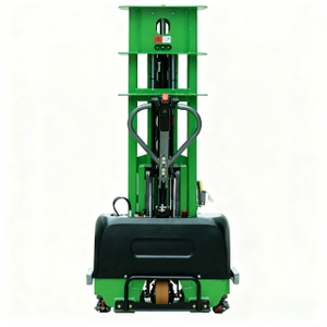 ELES-15D SEMI-ELECTRIC Self-lifting Electric Stacker 1.5 ton single scissor forklifts
