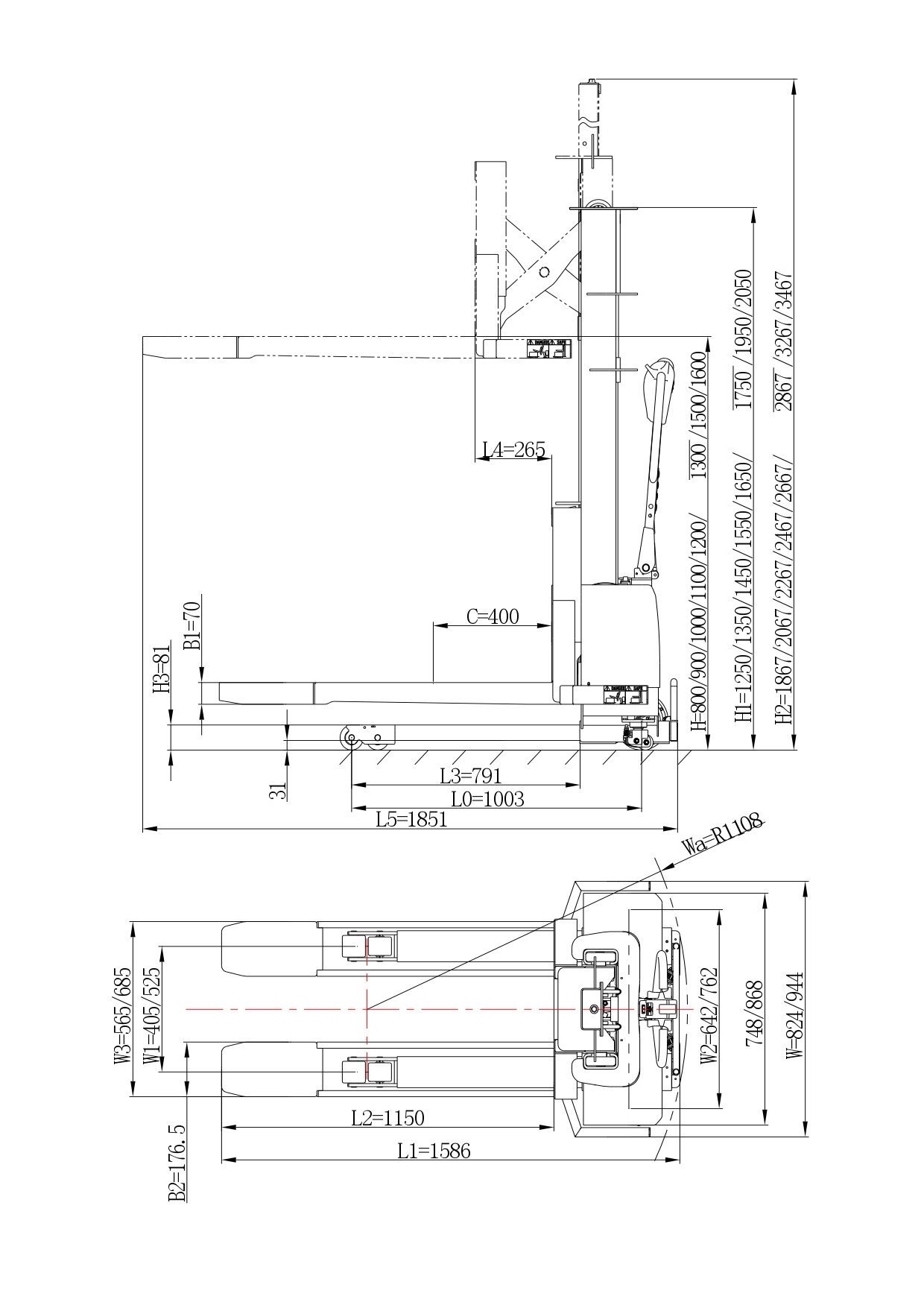 剪刀式自升车1500kg参数表ELES-15DD_page-0002