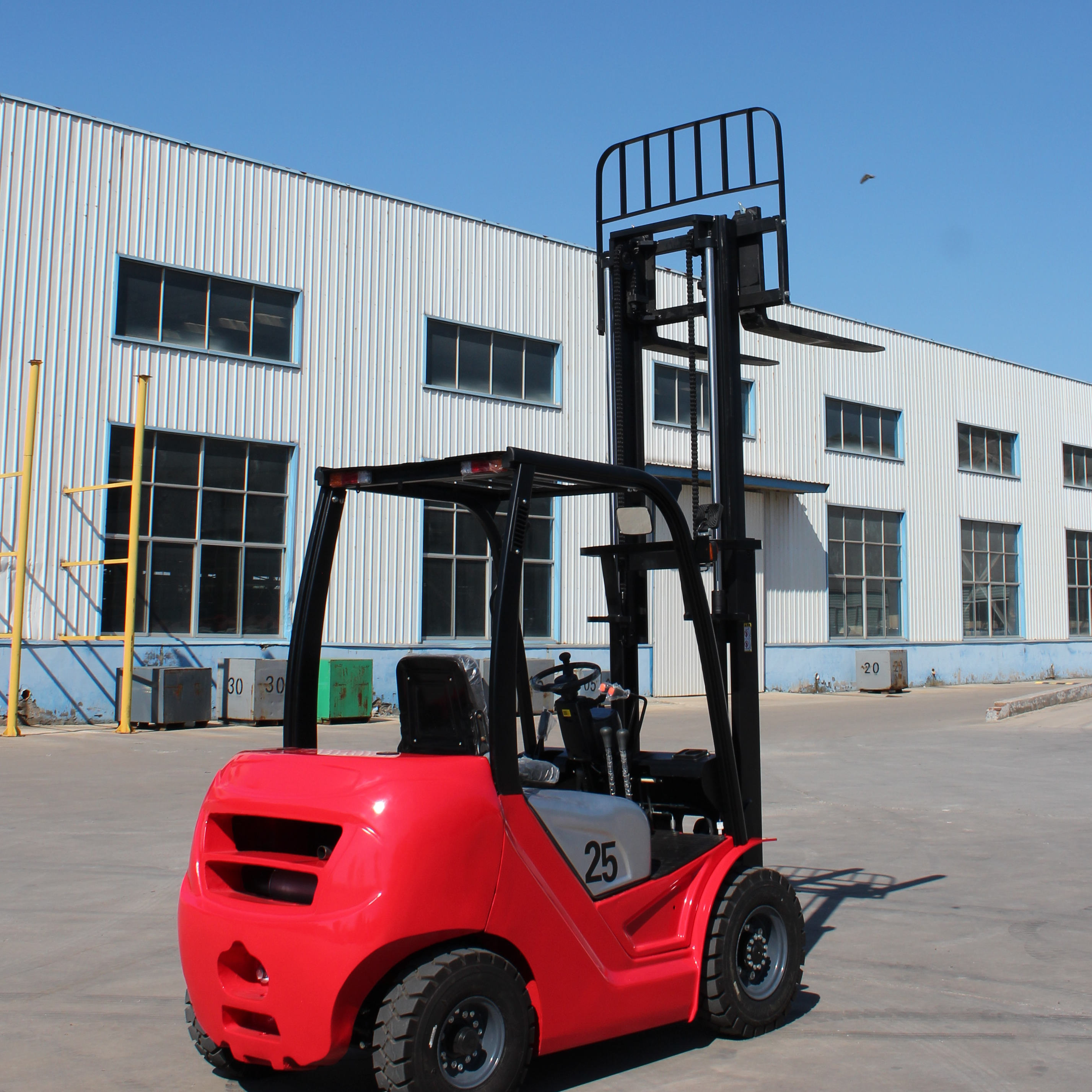 Everlift 3Ton 3.5Ton 3-6.5M Lifting Height Diesel Forklift for Port/Construction Wholesale
